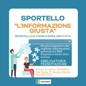 Sportello Gratuito Associazione Educhiamo-ci Associazione Educhiamo-ci Sportello Gratuito